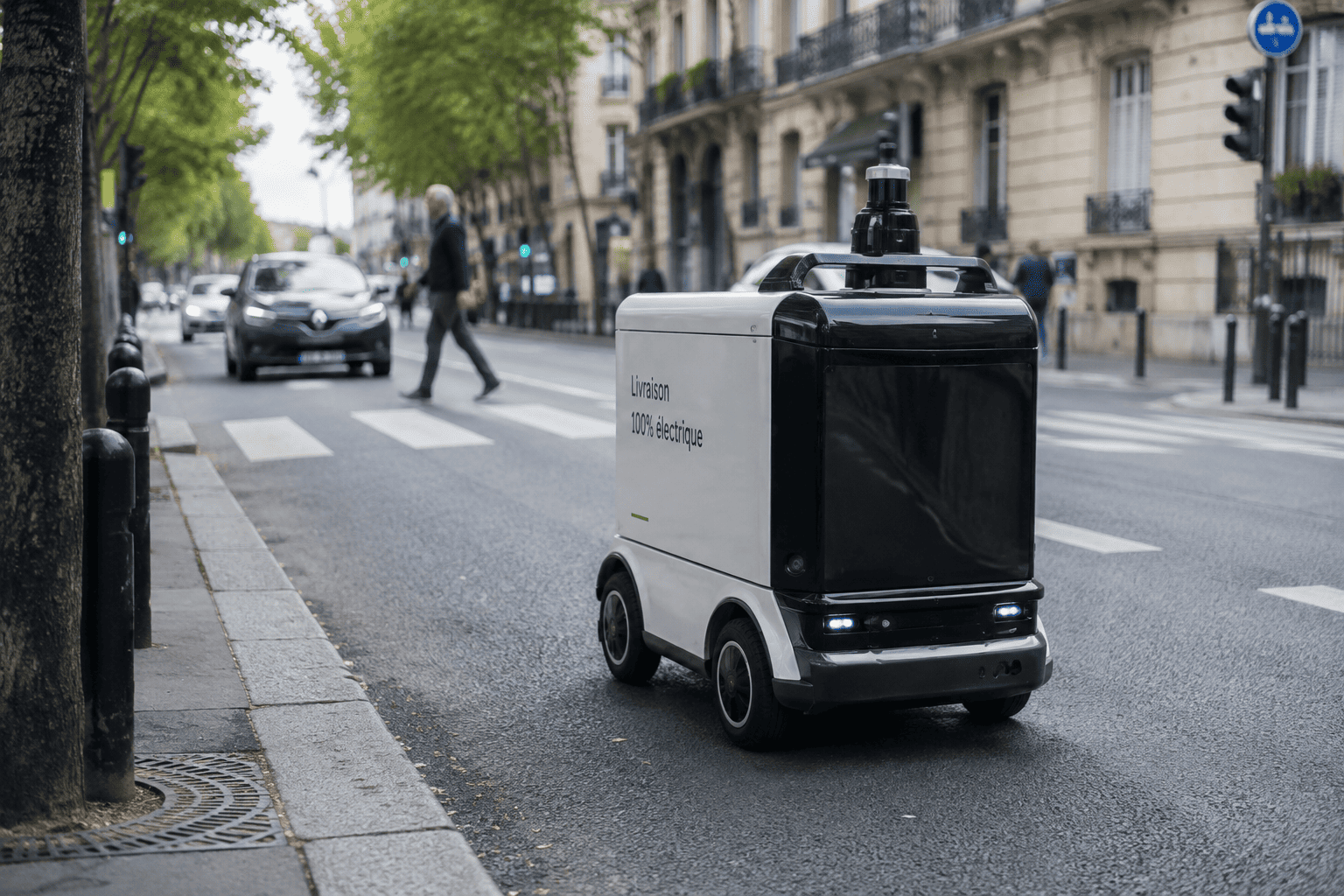 France : les robots de livraison autonomes autorisés sur les routes
